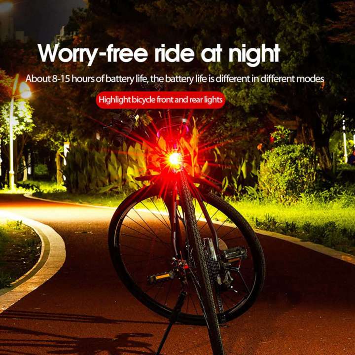 Sptrry2X%20Bike%20Lights%20Waterproof%20Flash%20Tail%20Light%20Bike%20Rear%20Tail%20Light%20Mountain%20Bike%20LED%20Headlight%20and%20Tail%20Light%20Red%20-%20Image%202