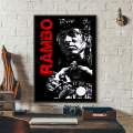 Study room wall decoration HD quality poster movie Rambo first drop of blood white paper poster wall art painting from. 