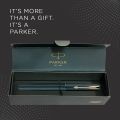 Parker Frontier Matte Black Gold Trim Fountain Pen. 