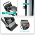 VGR V-647 Professional Hair Clipper | 9000 RPM Magnetic Motor, Cordless Rechargeable Hair Cutting Machine with LED Display for Men, Salon Barber Supplies. 
