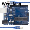 Wenefang TENSTAR ROBOT UNO R3 Development board ATmega328P/CH340 2025 Chip 16Mhz For Arduino UNO R3. 
