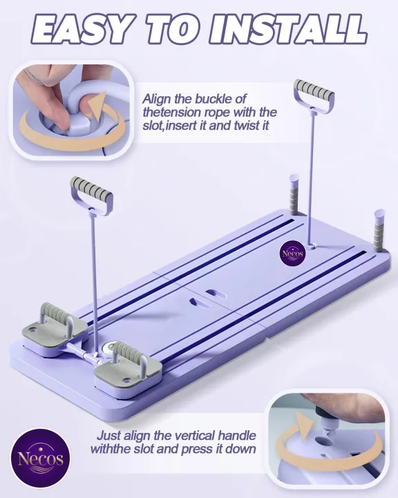 Necos%20Foldable%20Pilates%20Reformer%20Board%20with%20Ab%20Roller,%20Ab%20Exercise%20Machine,%20Multi-Functional%20Pilates%20Board%20for%20Home%20Workouts,%20Full%20Body%20Pilates%20Core%20Trainer,%20Abdominal%20Board%20For%20Men%20and%20Women%20Unisex%20-%20Image%208