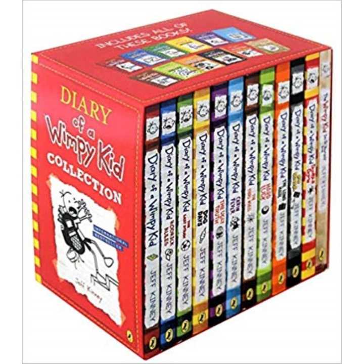 Diary Of A Wimpy Kid Collection (Diary of Wimpy Kid Box Set Of 12 Books)