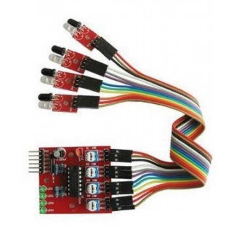 4 Channel Infrared Ir Sensor Array Module | Daraz.com.np