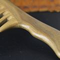 OUMERY Wide Tooth Natural Sandalwood Hair Comb- No Static Wooden Detangling Comb with Smooth Handle for Thick Curly Wavy Hair. 