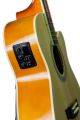 Mantra Karma 40" 3-Band Equalizer and Tuner Guitar with,  Bag, Capo, Pick, String, Strap - Natural - Musical Instruments. 