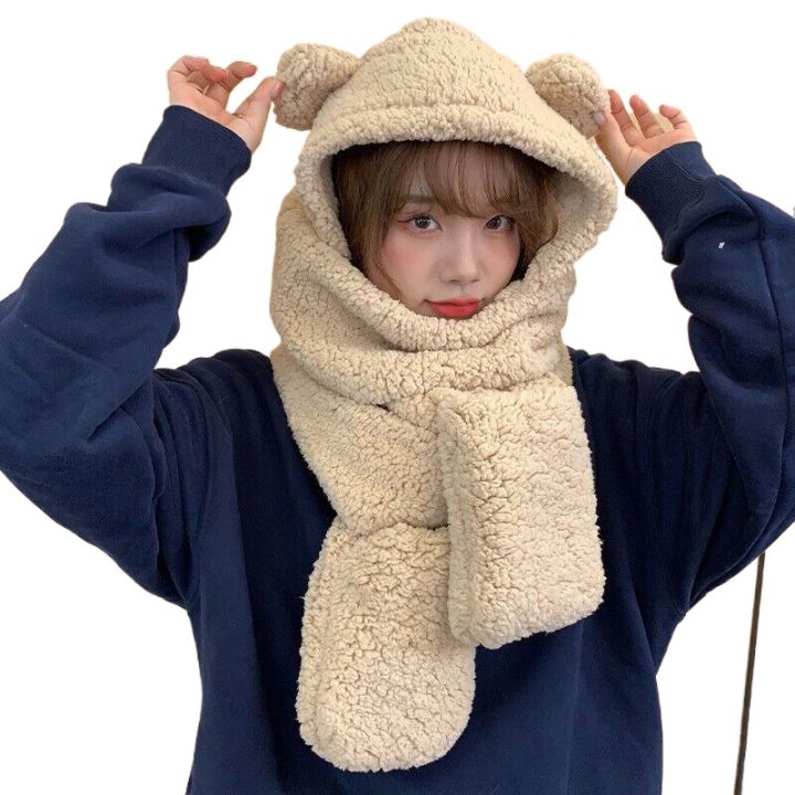 3%20In%201%20Hat%20Scarf%20Gloves%20Set%20Winter%20Warm%20For%20Girls%20-%20Image%202