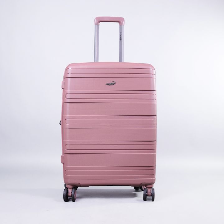 Crocodile%20%7C%203Pcs%20Set%20(28%20Inch)%20%7C%20Peach%20%7C%20100%25%20Polypropylene(PP)%20%7C%20Expandable%20%7C%202101%20%7C%20Anti%20Theft%20%7C%20TSA%20Lock%20-%20Image%203