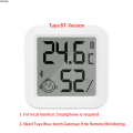 Sutuiying Newest Tuya Bluetooth Temperature Humidity Sensor LCD Thermometer New Mini Smart Electric Hygrometer APP Remote Control Home. 