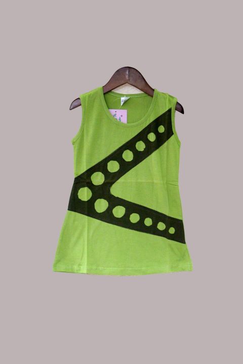 Kids%E2%80%99%20Sleeveless%20Graphic%20Dot%20T-Shirt%20NBD-08%20-%20Image%202