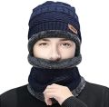 Combo Offer New Winter Cap Topi And Neck Warmer For Men And Women. 
