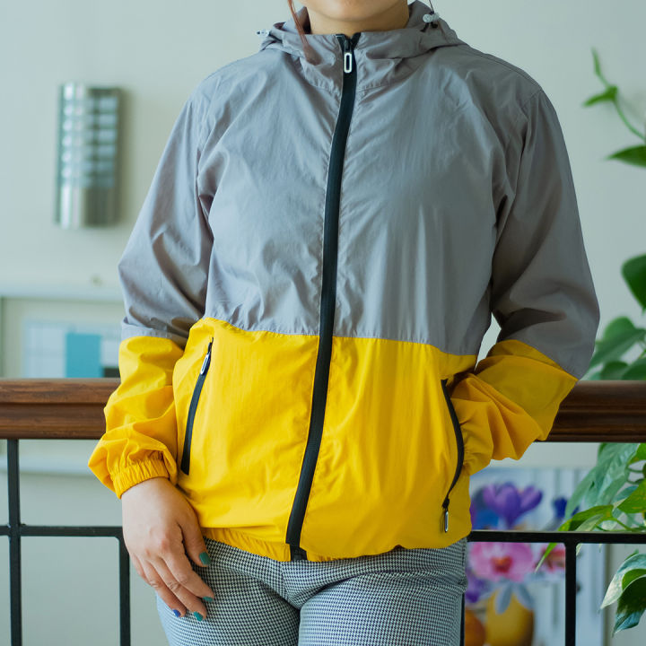 Ultralight Duel Ton Cool Summer Jacket for Ladies