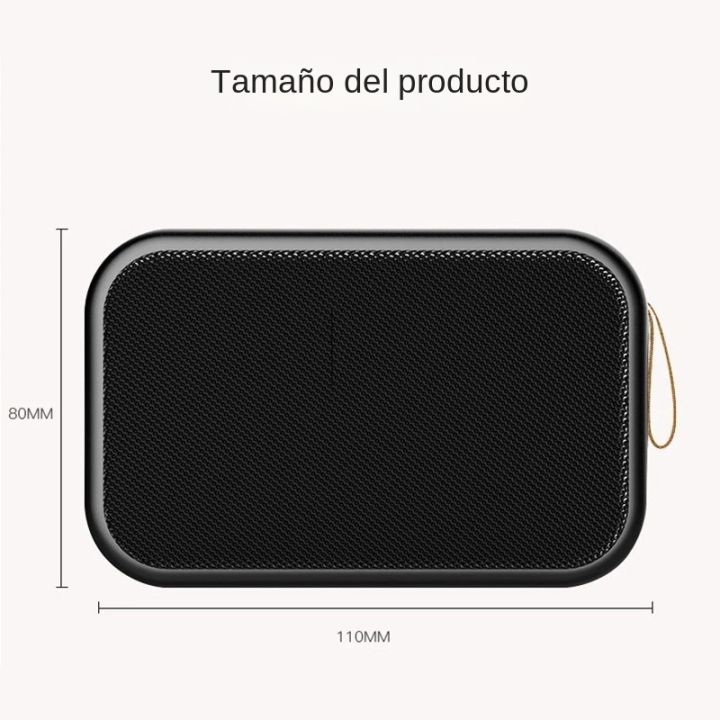 Radio Speaker Wireless Speaker Portable G2 Fabric Yang Mini Bluetooth Compatible Soundbar Outdoor Hi-Fi Subwoofer Support TF Card FM