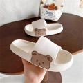 Cute Design Summer Slippers Easy to Clean Soft Material Ultra Light Cartoon Slides Anti Slip Bathroom Sandals for Indoor Wear. 