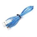 USB A Male to Mini B Charging Data Cable Compatible with Arduino Nano 30cm. 