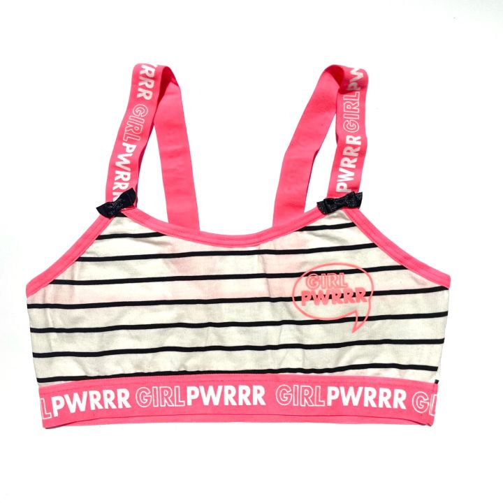 HOT%20Kid%20Training%20Bra%20Cotton%20Box%20Girls%20Sports%20Underwear%20Cute%20Export%20Quality%20European%20Inventory%20Teen%20Children%20Topic%20Vest%20Pink%20Star%20-%20Image%204