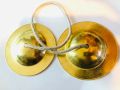 Brass Manjira /Tingshaw /Cymbals 4 inches. 