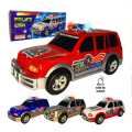 Police Toy Car Battery Operated With Light & Music For Kids. 
