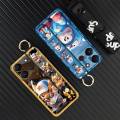 phone cover cute Phone Case For Itel A05S/A663L Wristband protective Fashion Design phone pouch Lanyard phone case Anime. 