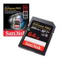 64Gb Extreme Pro Sdxc Uhs-i Memory Card - C10, U3, V30, 4K Uhd, Sd Card. 