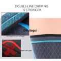 Difutagui KneeSuitable for nylon elastic bracket cycling running fitness 2PCS knee brace sports compression knee brace for basketball and volleyball. 