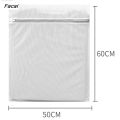 Facai 【HUT】 White Durable Large Washing Laundry Bag Mesh Organizer Net Profesional Bra Socks Underwear Shoe Storag Wash Machine Cover Clothes. 