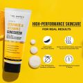 Dr. Sheth's Ceramide & Vitamin C Sunscreen SPF 50+ PA+++ For Women & Men | UVA UVB Sun Protection | 80g. 