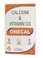 Onecal Calcium & Vitamin D3 For Bone And Joint Support 30 Capsules. 