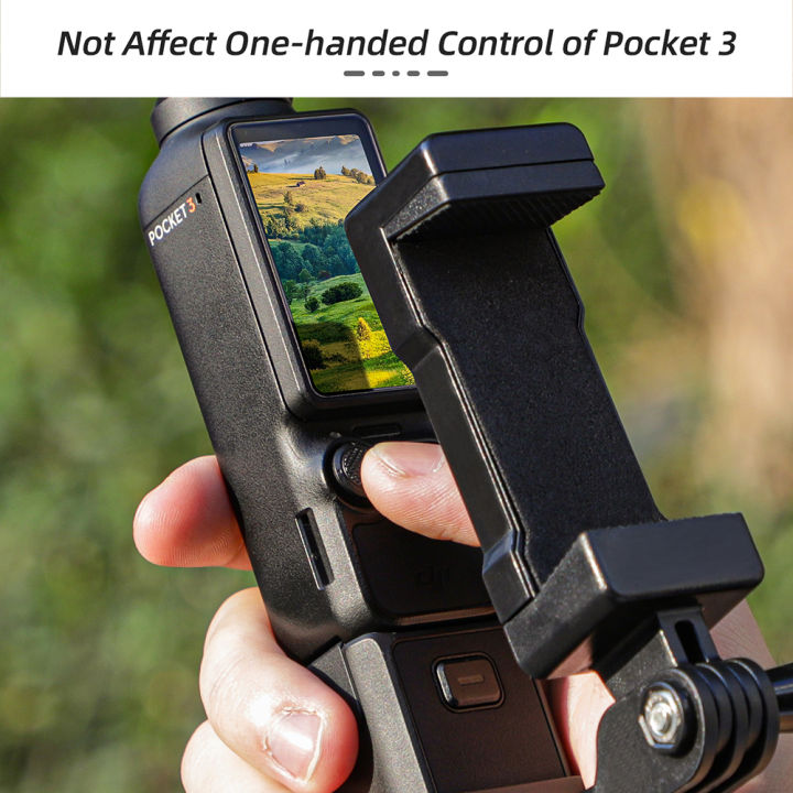 Tookss%20Mobile%20Phone%20Mount%20ABS%20Action%20Camera%20Front%20Extension%20Mount%20Adapter%20Part%20Compatible%C2%A0for%20OSMO%20Pocket%203%20Camera%20-%20Image%206