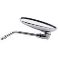 JAERBEE Universal Chrome Motorcycle Motorbike Mirrors for 10mm. 