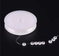 Elastic Stretch Silicon Elastic Thread - 0.1 Crystal Tec For Fashion Jewelers Design. 