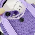 New Sweet Love Knit Handbag Mini Knit Knot Wrist Bag High-capacity Phone Bag Student. 
