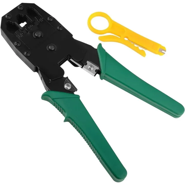 RJ45 Clamper with Wire and Outer Layer Cutter | Daraz.com.np