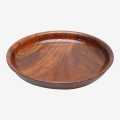 Wooden Waterproof Plate 9". 