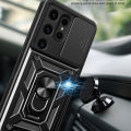 Lereach For Samsung Galaxy S24 Ultra Mobile Phone Case Camera Bracket Shockproof Back Cover. 