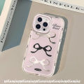 Luxury Mirror Case for Samsung A51 A03 A35 A14 A12 A15 A05s A05 A13 A25 A24 A02s A03s A54 A34 A10s M12 A55 Creative Art Graffiti Fashion Lovely Knot Soft Cover. 