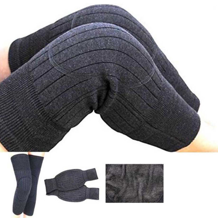 Fur%20Padded%20Short%20Woolen%20Knee%20Warmer%20Unisex%20-%20Image%202