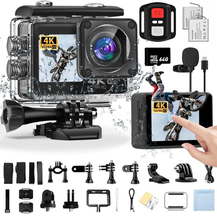 Ultra Hd Action Waterproof Camera With Wifi