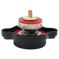 FORIDE 4X High Pressure Radiator Cap with Temperature Gauge, 1.8 Bar Radiator Cap 25.6Psi for , , ,. 