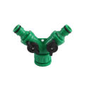 Y Connector Resealable Quick Coupling Drip Irrigation System Adapter 3-way Valve Mystic. 