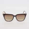 Brown Wayfarer Designed Tom Ford Polarized Premium Sunglasses For Women. 