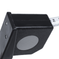 NCANRUI 3pcs 200cm Stadiometer Black Wall Mounted Height Meter Growth Ruler cm Metric Tape Measures. 