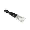 Steel Needle Comb Wide Tooth Combs Smooth Rake Slick Brush Long Thick Tangled Hair Adults Kids Salon Professional Barber. 