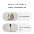 Portable K12 Bluetooth Small Home KTV Microphone Speaker Pink. 