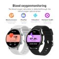 Bizzy BOZLUN New Smart Watch 4 Games Supports Bluetooth Calls Sports Fitness Smartwatch Men Women Sleep Heart Rate Monitor Waterproof IP67 Watch IOS Android B53S (Free protective film). 