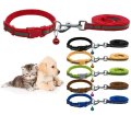 Puppy Collar | Kitten Collar | Cat Collar And Leash Set Reflective, Night Safety | Adjustable With Bell. 