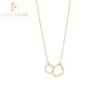 New Geometry Irregular Intersection Necklace Pendant Personality Simple Women. 
