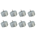 JAERBEE 8X 3V-12V Mini DVD VCD Electric Motor 3V-2700RPM 6V-4000RPM RF-500TB-12560. 