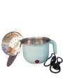 Electric 1.8 L Multi Cooker Kettle with Concealed Base and Steamer (Multicolor). 