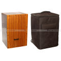 Brown Nepali Cajon With Special Foam Cover | Brown Wooden Cajon With Cover | Hand Crafted In Nepal | Good Quality Cajon. 